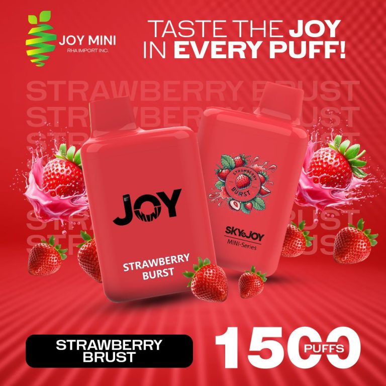 Joy-Mini-strawberry-brust-flavor-poster-1
